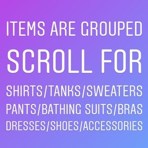 Scroll my closet!